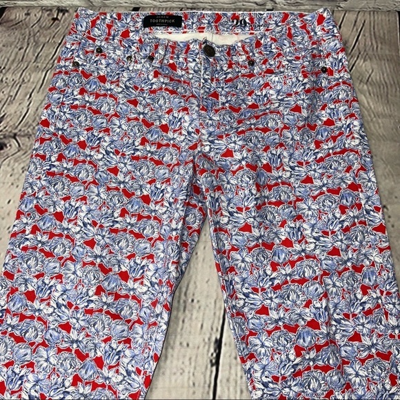 Liberty art fabrics for J Crew ankle size 29 - Picture 3 of 3